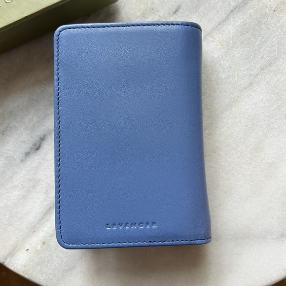 NIB Levenger Leather Playing Card Set - Picture 3 of 5